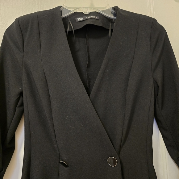 Zara Black Jumpsuit/romper - Picture 2 of 11